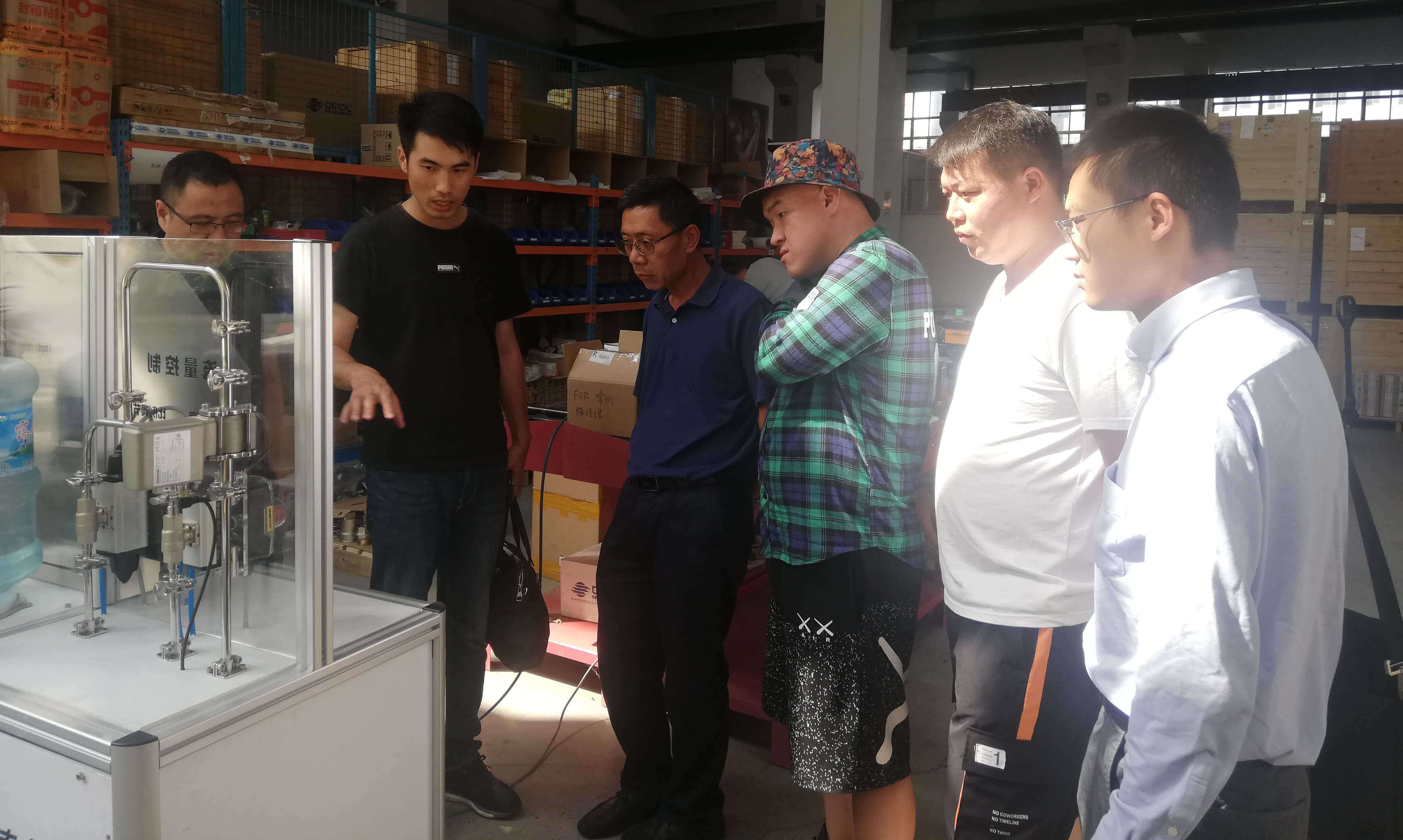 歡迎北京排水集團(tuán)小紅門再生水廠蒞臨得銳自動化考察調(diào)研！